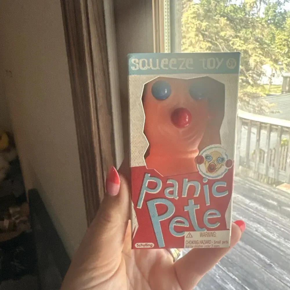 Schylling Original Panic Pete Squeeze Toy By Makers Of Needoh